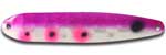 Warrior Lures FL 115 Pink-Purple Rain Flutter fishing spoons.  Salmon, SteelHead and Walleye fishing spoons.