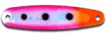 Warrior Lures LW087N Pretty in Pink Little Warrior fishing spoons.  Bass and Walleye fishing spoons.