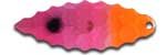 Warrior Lures 078 Pink Eye Willow Leaf fishing blades.  Bass and Walleye fishing blades.