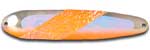 Warrior Lures XL 308N Killer Orange Flutter fishing spoons.  Salmon, SteelHead and Walleye fishing spoons.