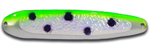 Warrior Lures XL 325NC Lances 2 Face Flutter fishing spoons.  Salmon, SteelHead and Walleye fishing spoons.
